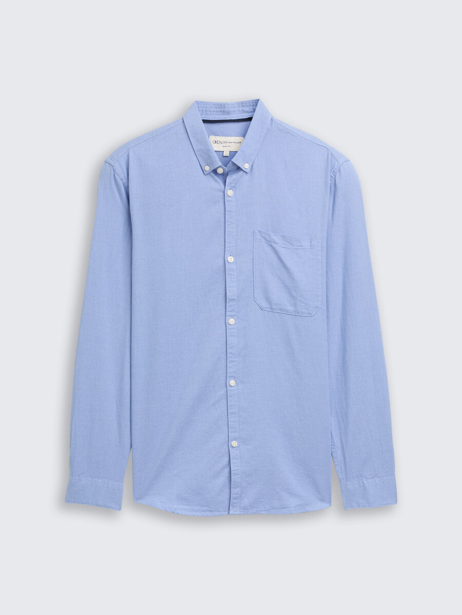 chemise coupe classique avec poche poitrine