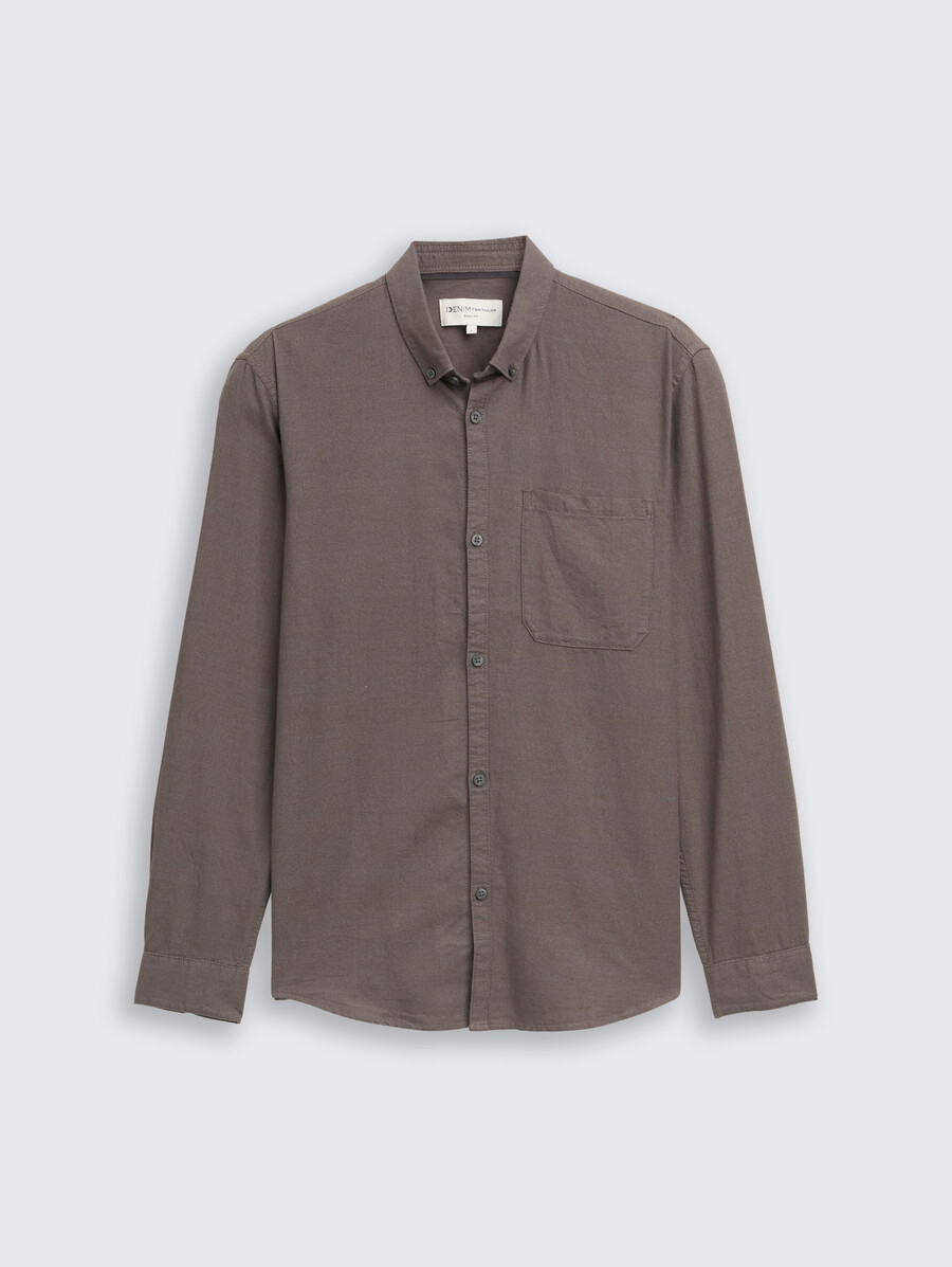 chemise coupe classique avec poche poitrine