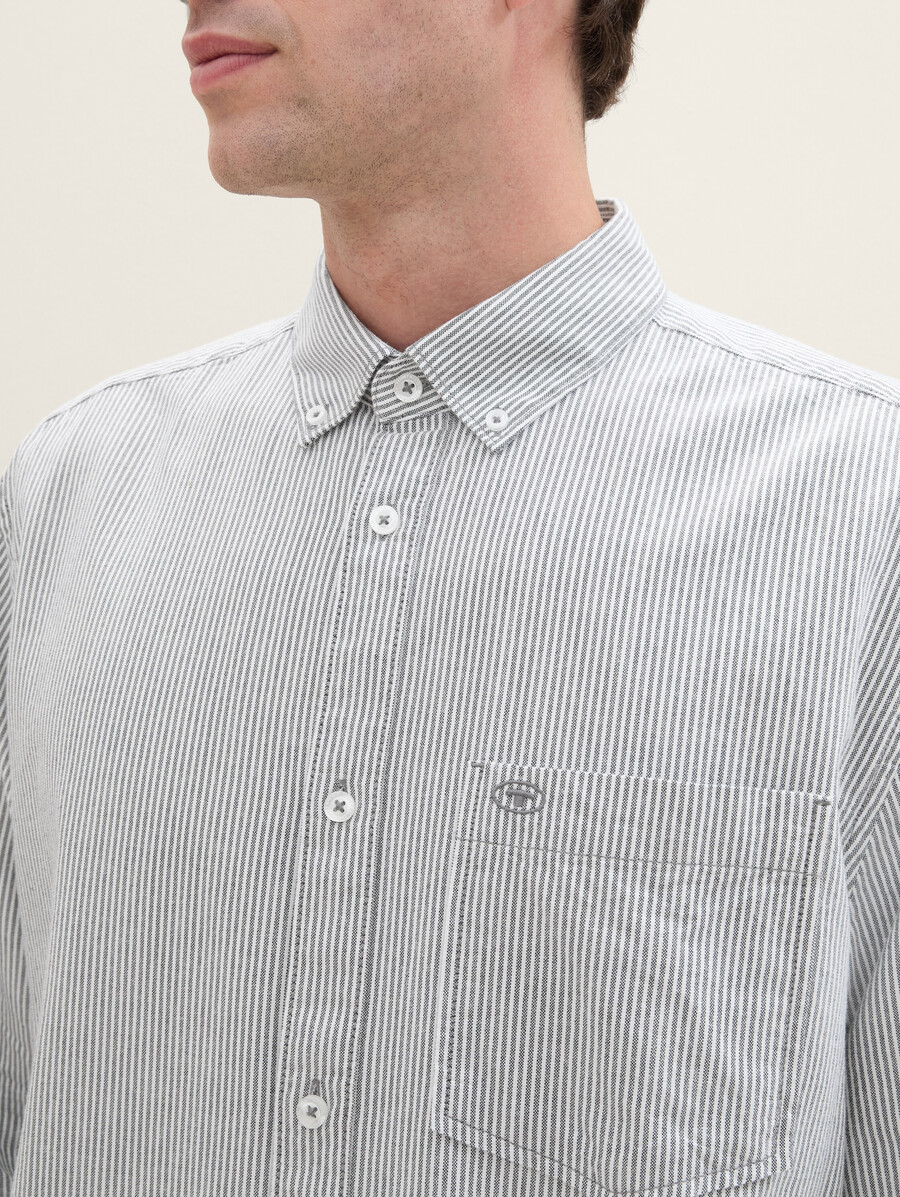 chemise coupe classique avec poche poitrine