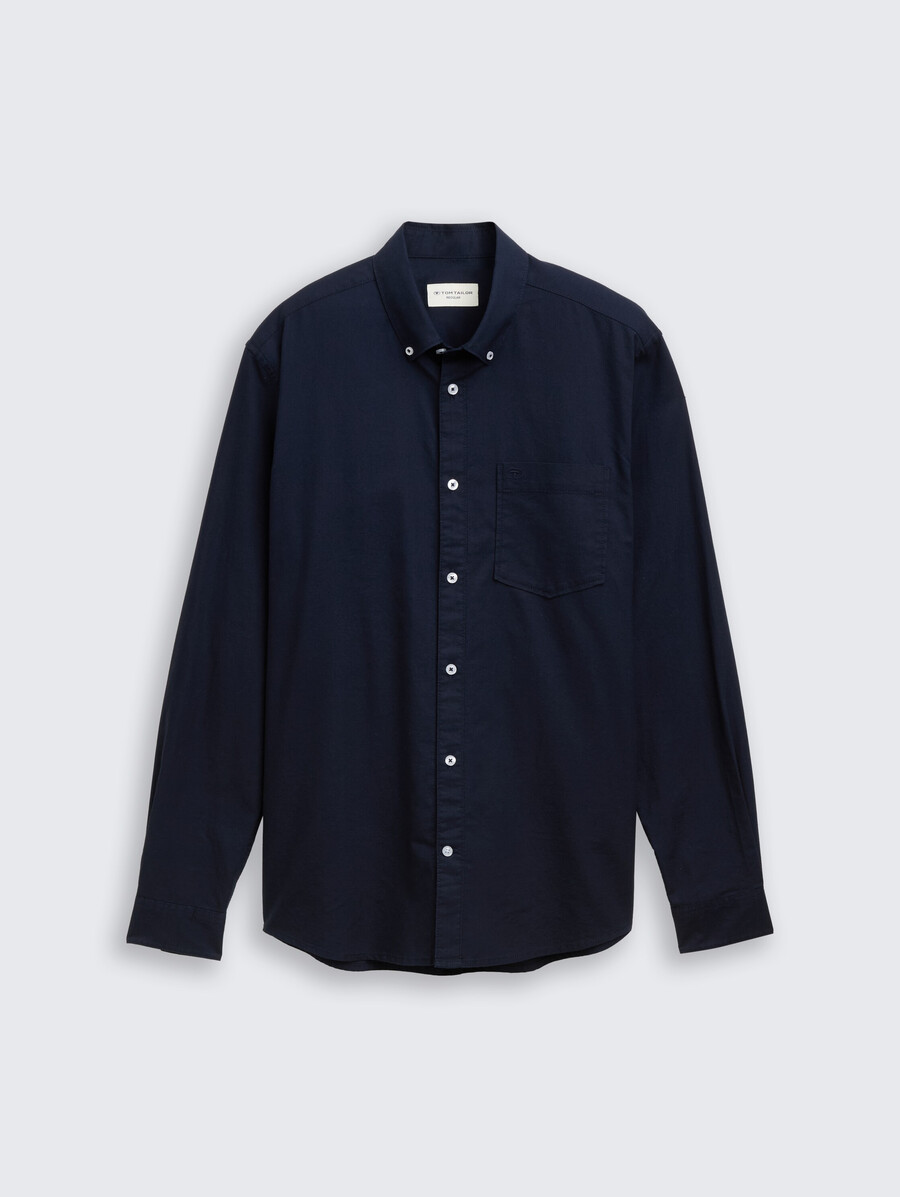 chemise coupe classique avec poche poitrine