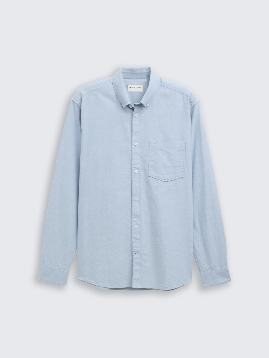 chemise coupe classique avec poche poitrine