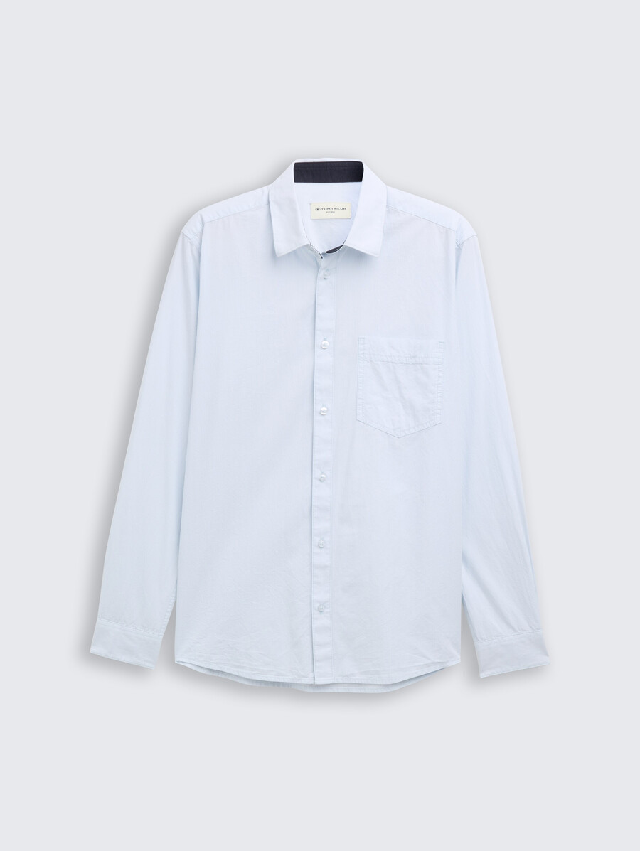 chemise en coton ajustée