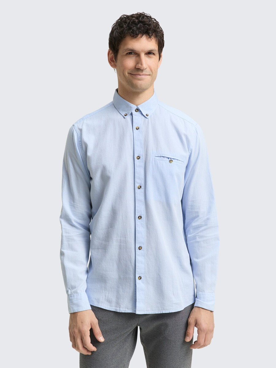 chemise en coton coupe classique