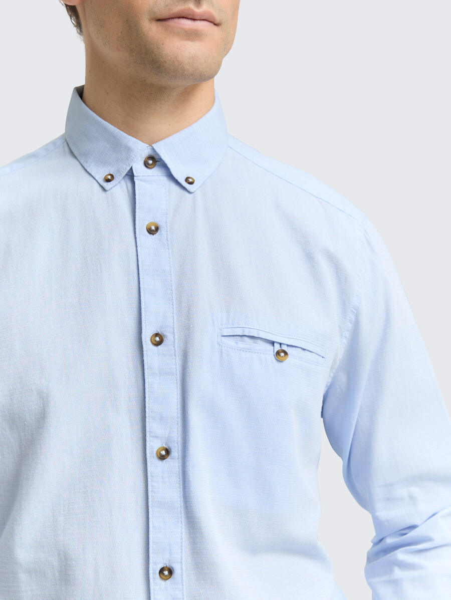 chemise en coton coupe classique