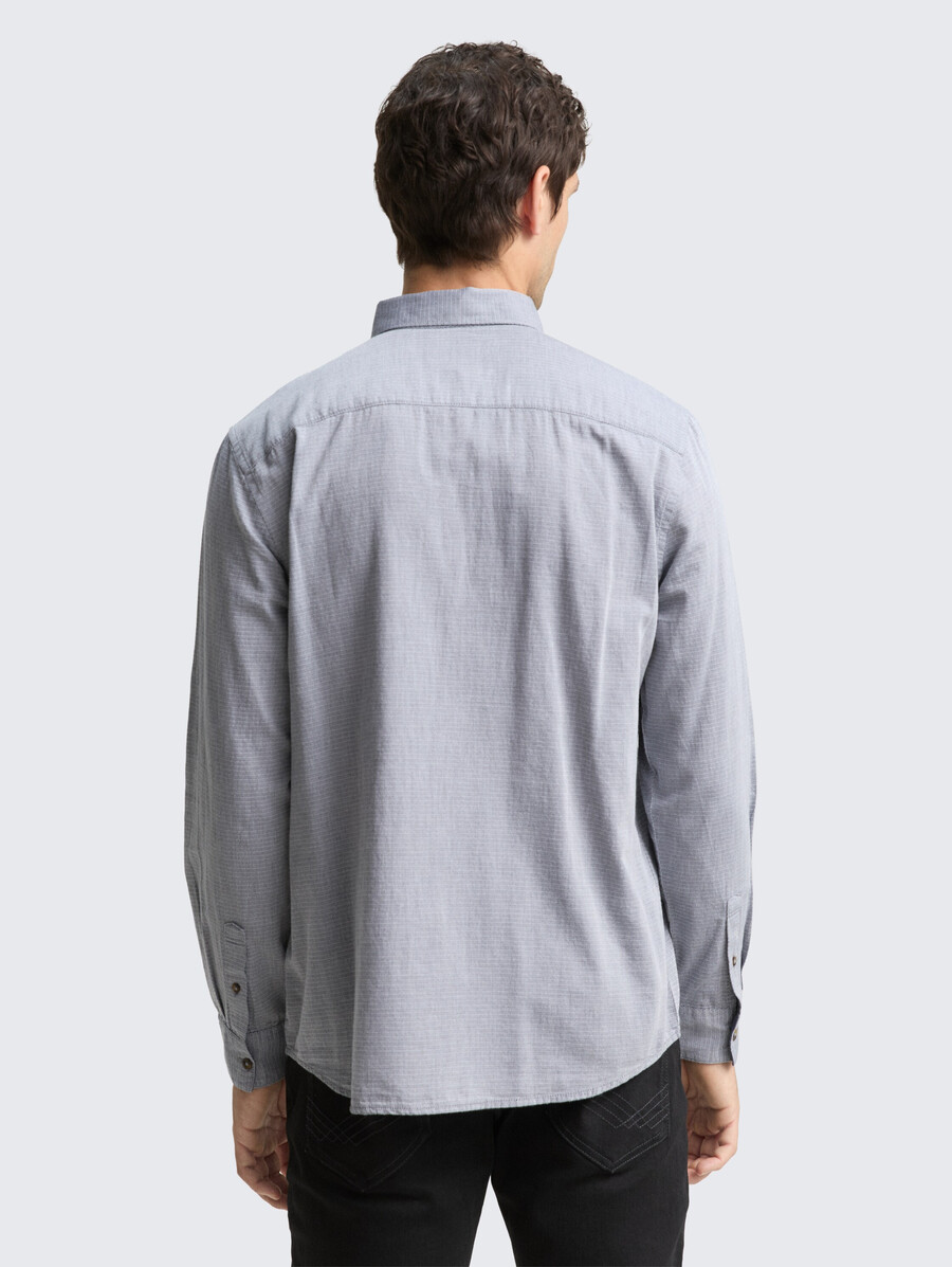 chemise en coton coupe classique