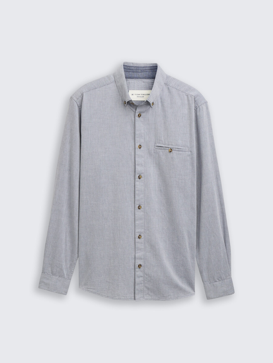 chemise en coton coupe classique