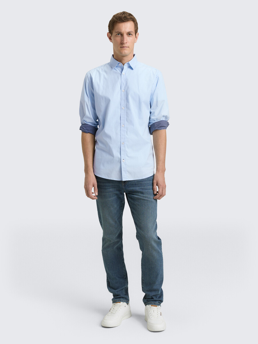 chemise coupe classique extensible