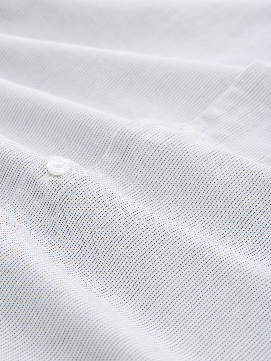 chemise en coton coupe décontractée