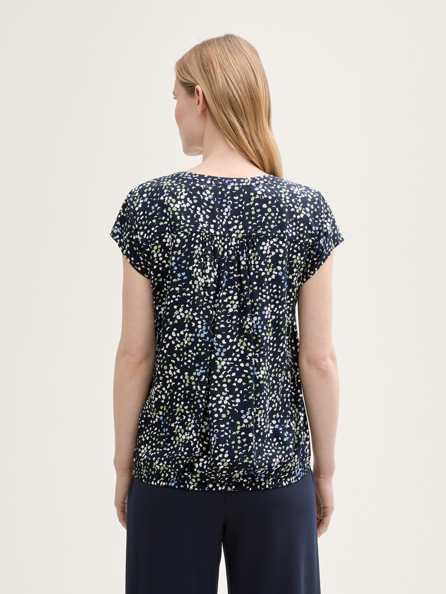 blouse à motifs