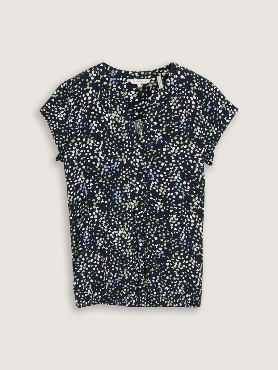 blouse à motifs