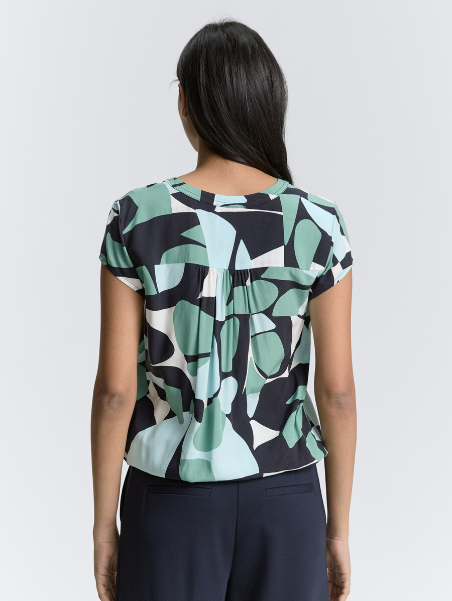 blouse à motifs