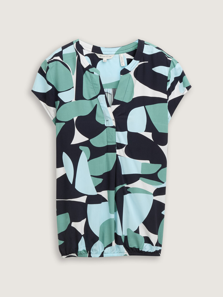 blouse à motifs