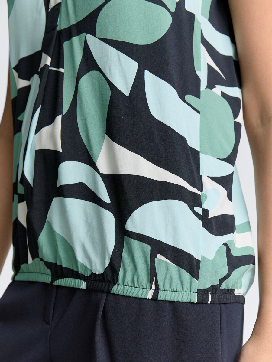 blouse à motifs