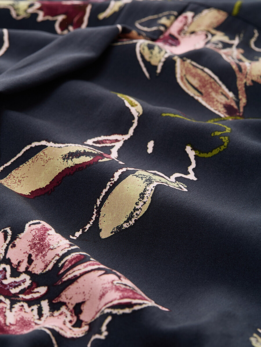 blouse à motifs