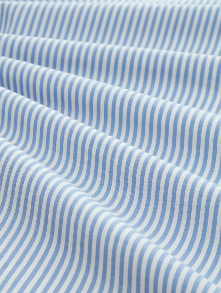 chemise ample à rayures