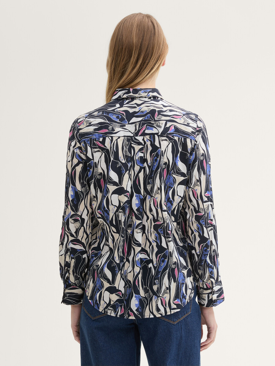 blouse à motifs