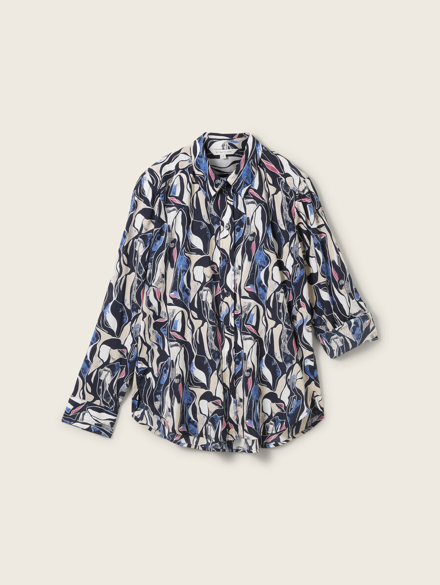blouse à motifs