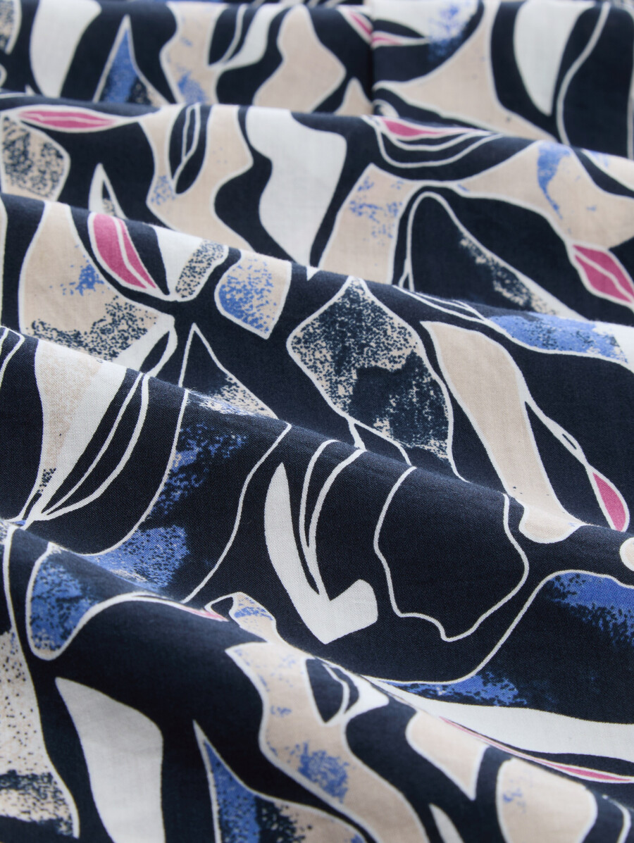 blouse à motifs