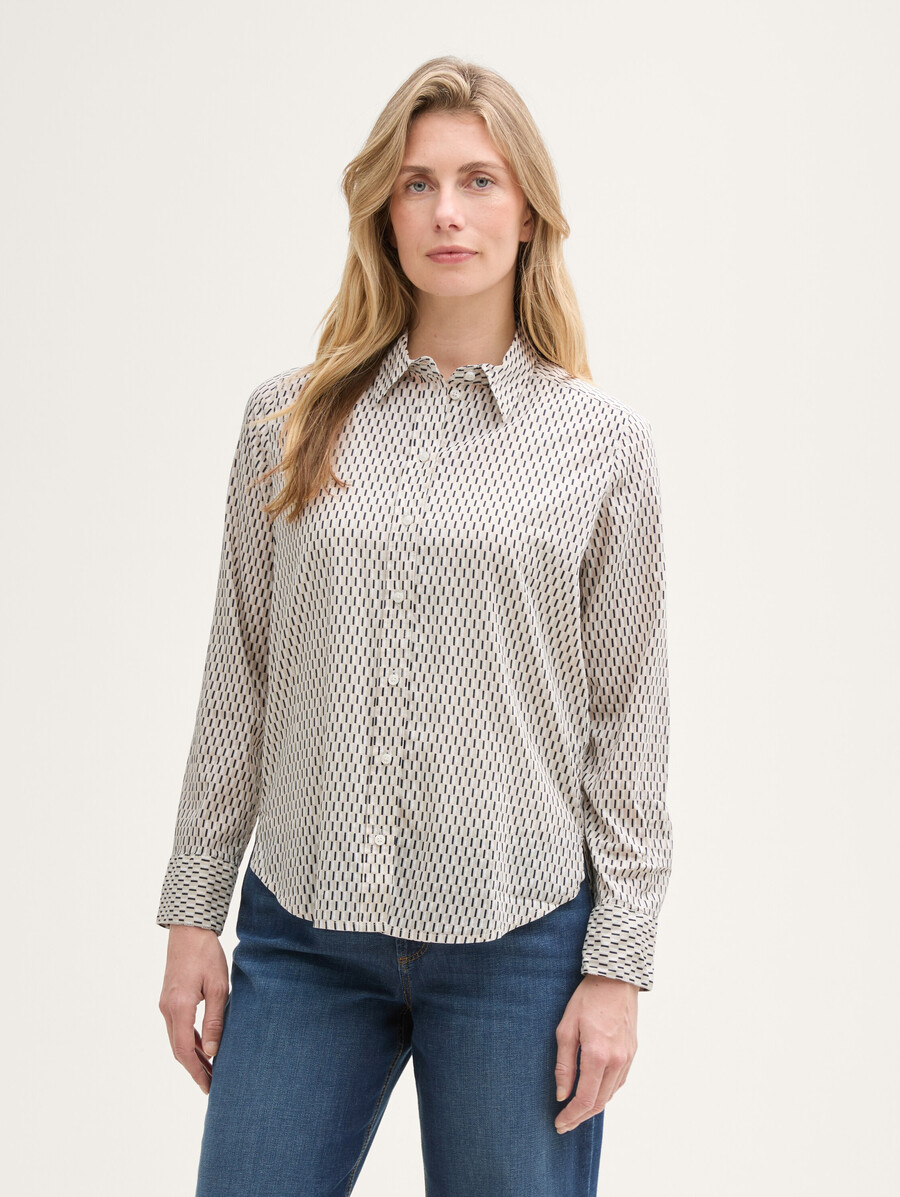 blouse à motifs