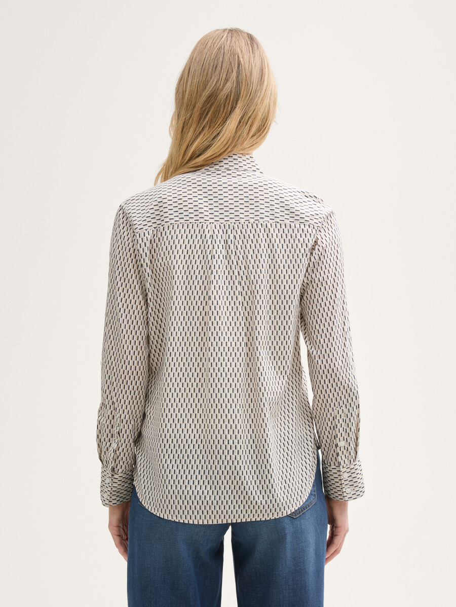 blouse à motifs