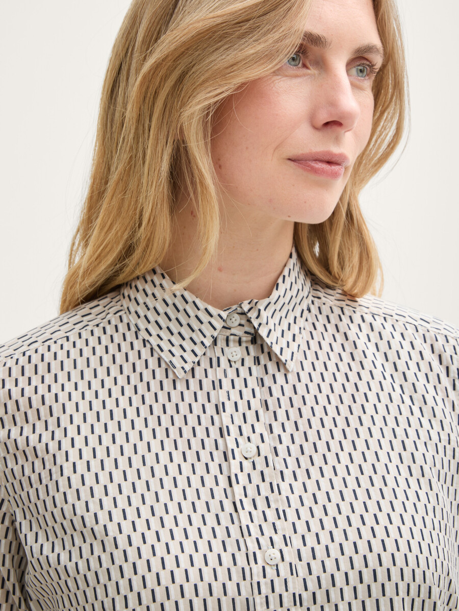 blouse à motifs