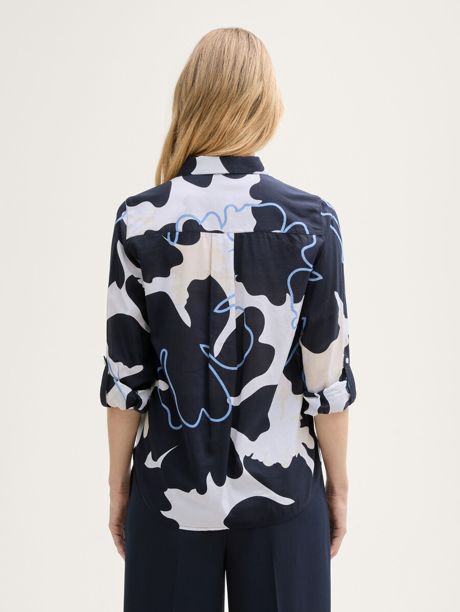 blouse à motifs