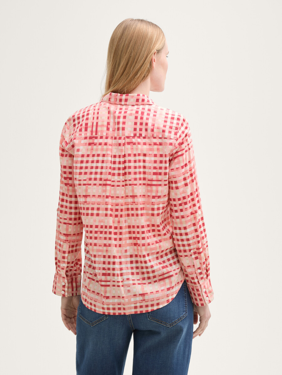 blouse à motifs