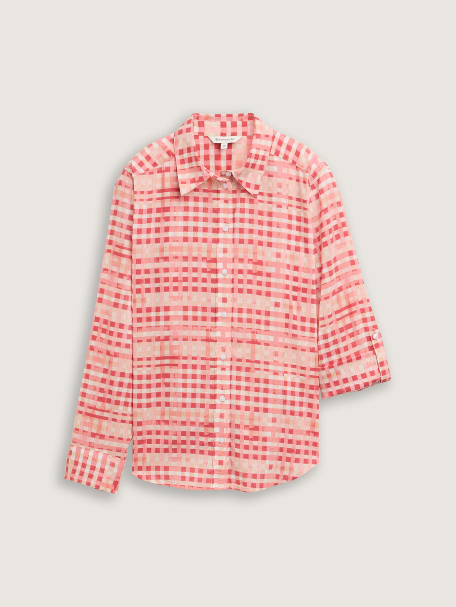 blouse à motifs