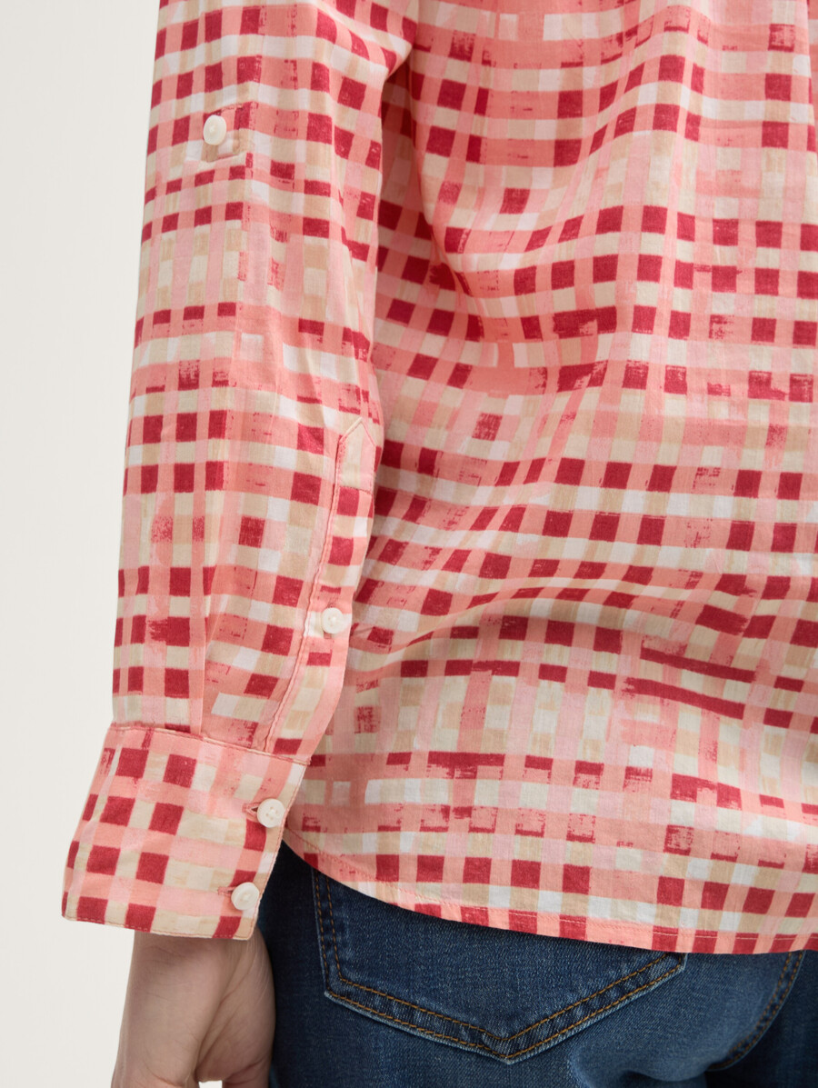 blouse à motifs