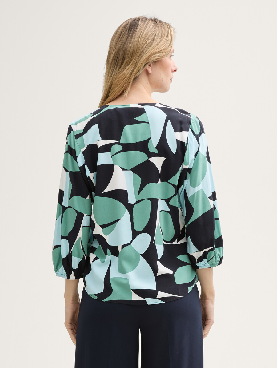 blouse à motifs