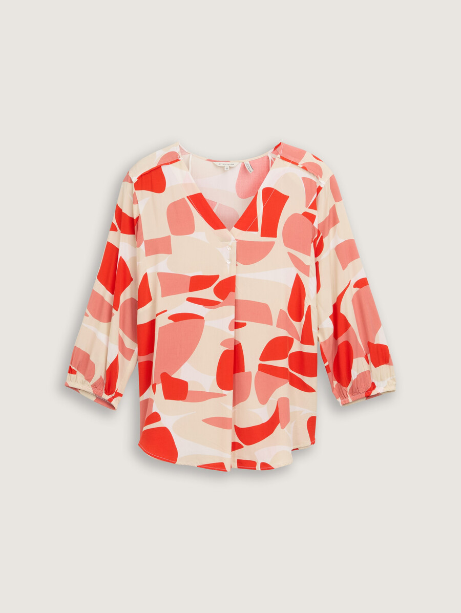 blouse à motifs