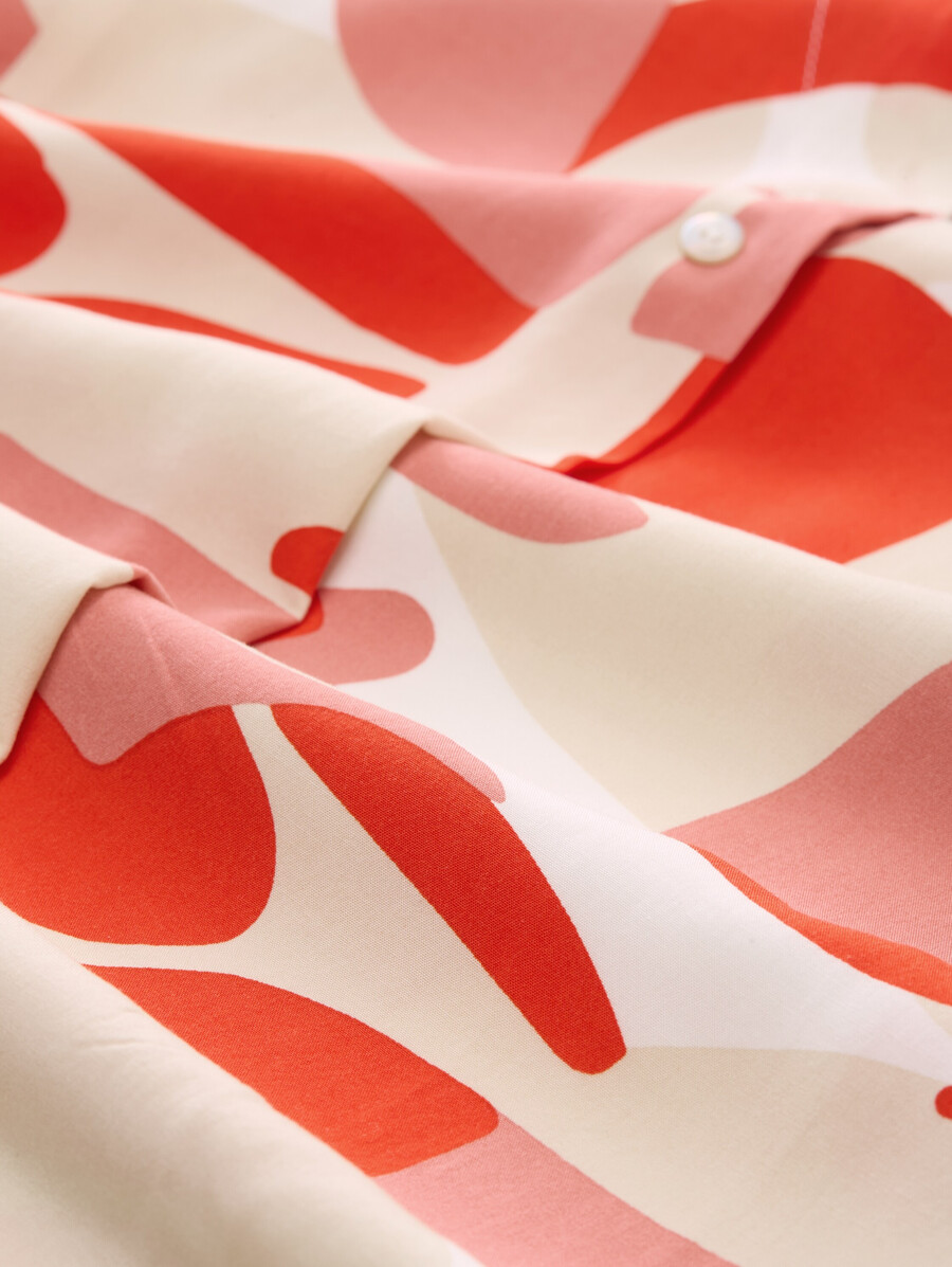 blouse à motifs