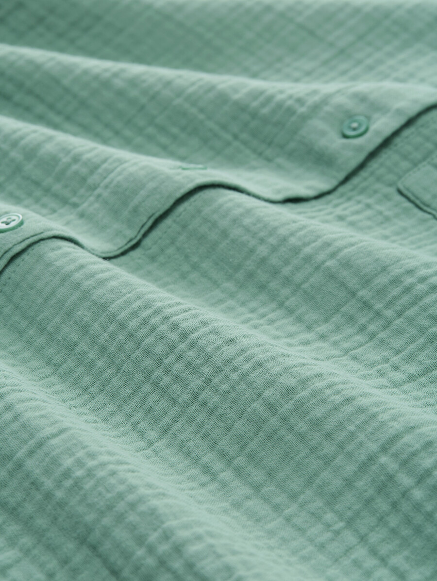 chemisier en mousseline oversize