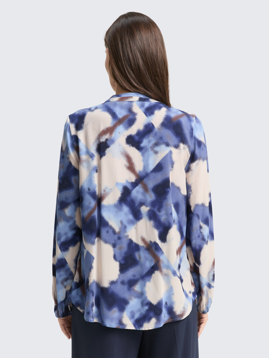 blouse à motifs