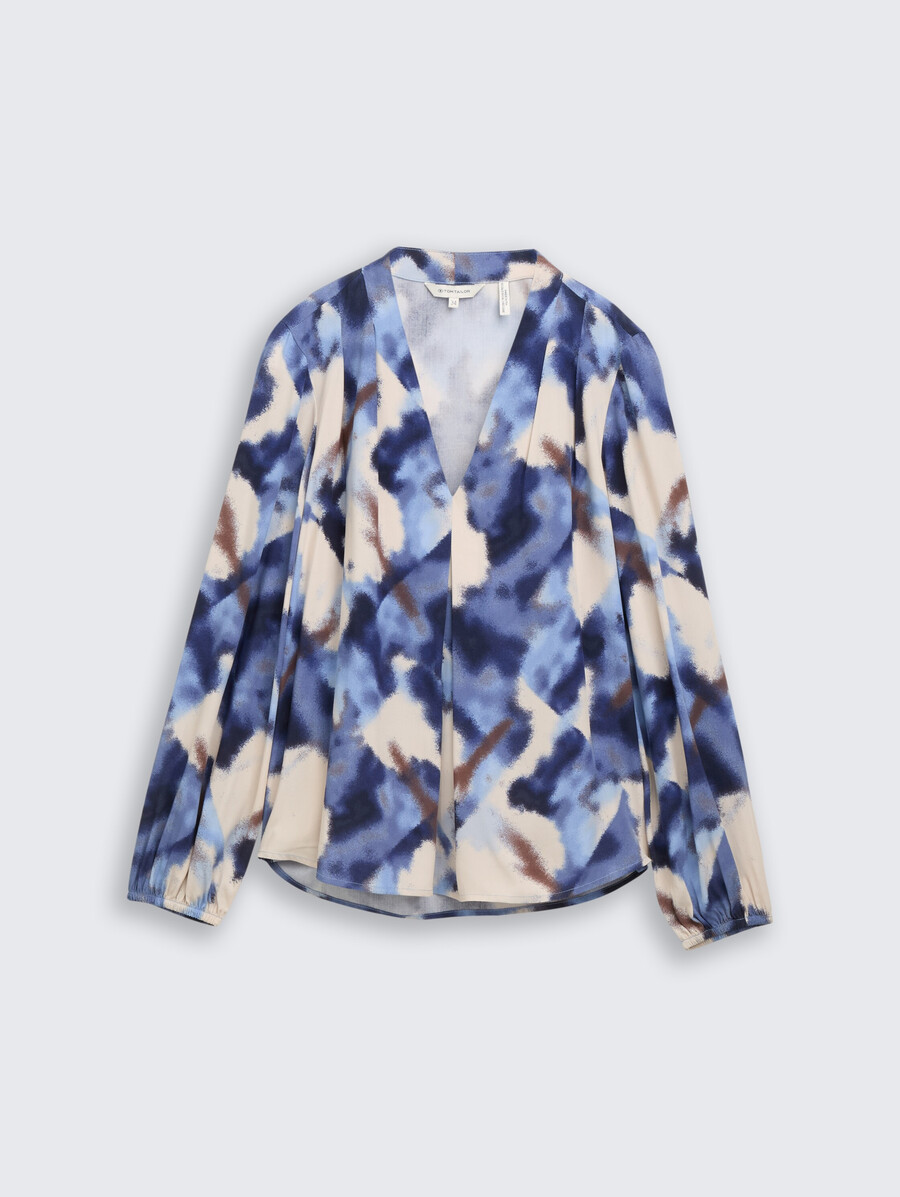 blouse à motifs
