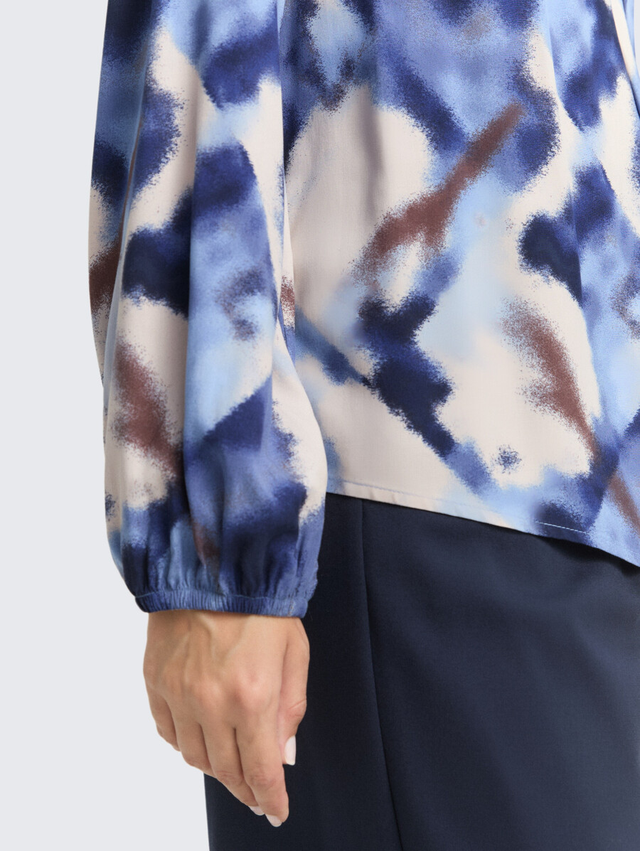 blouse à motifs