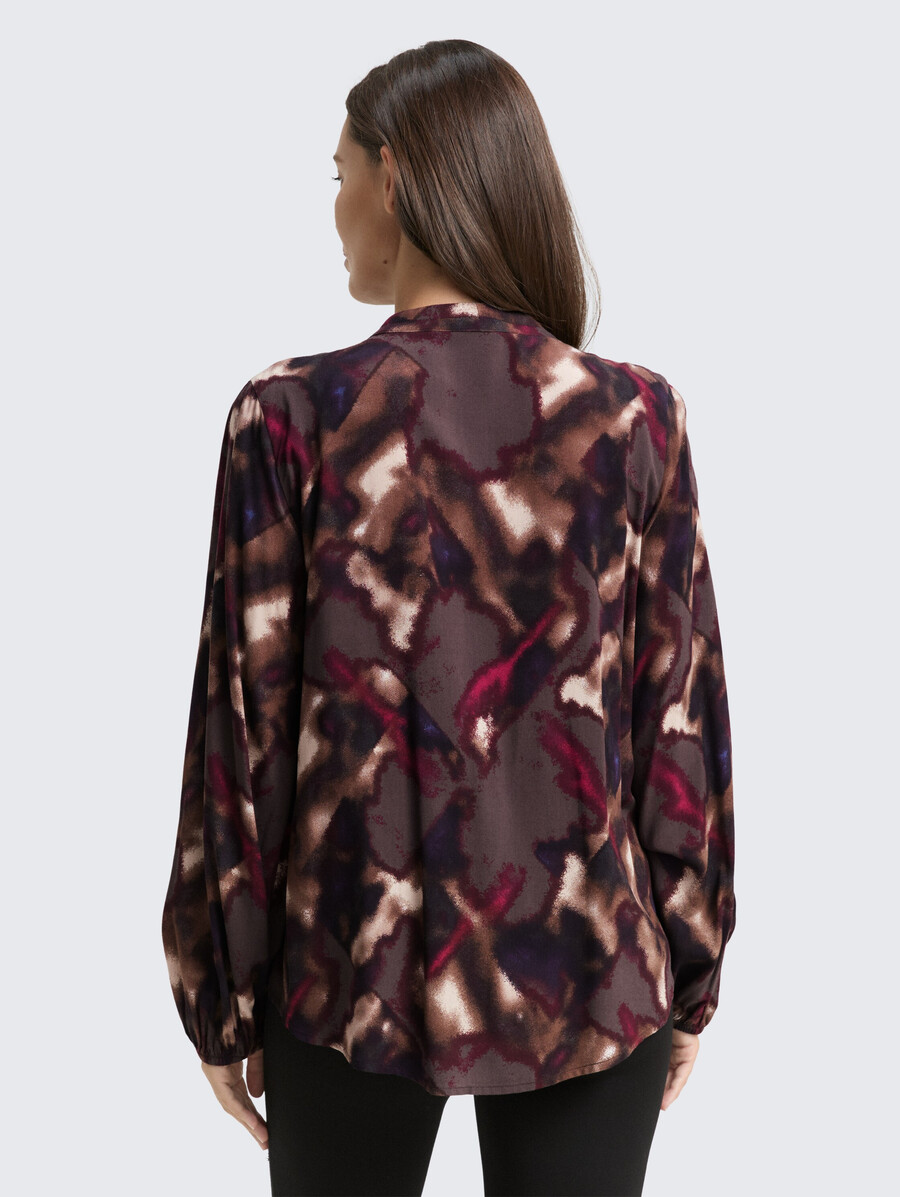 blouse à motifs
