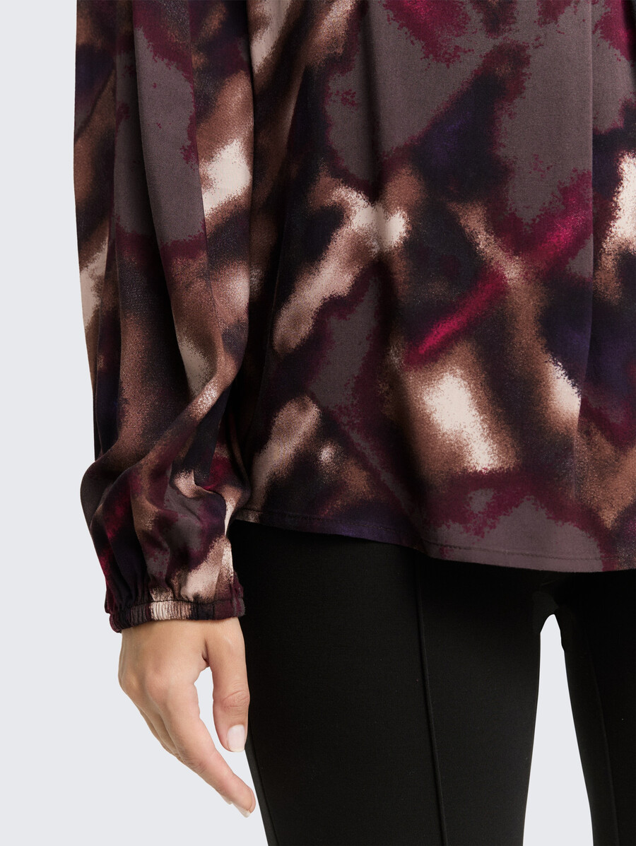 blouse à motifs