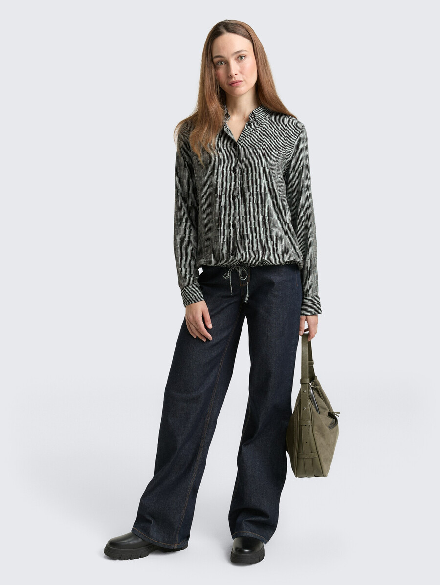 blouse à motifs