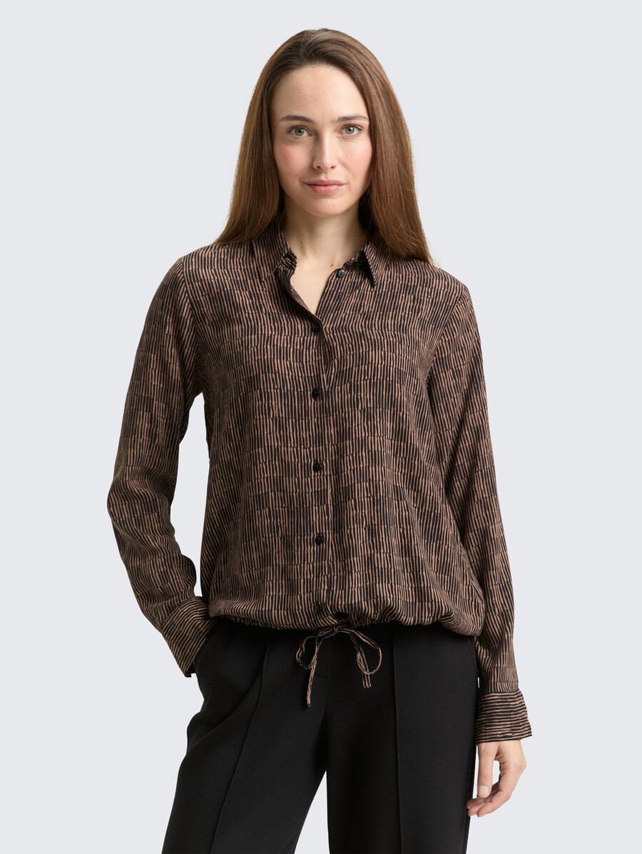 blouse à motifs