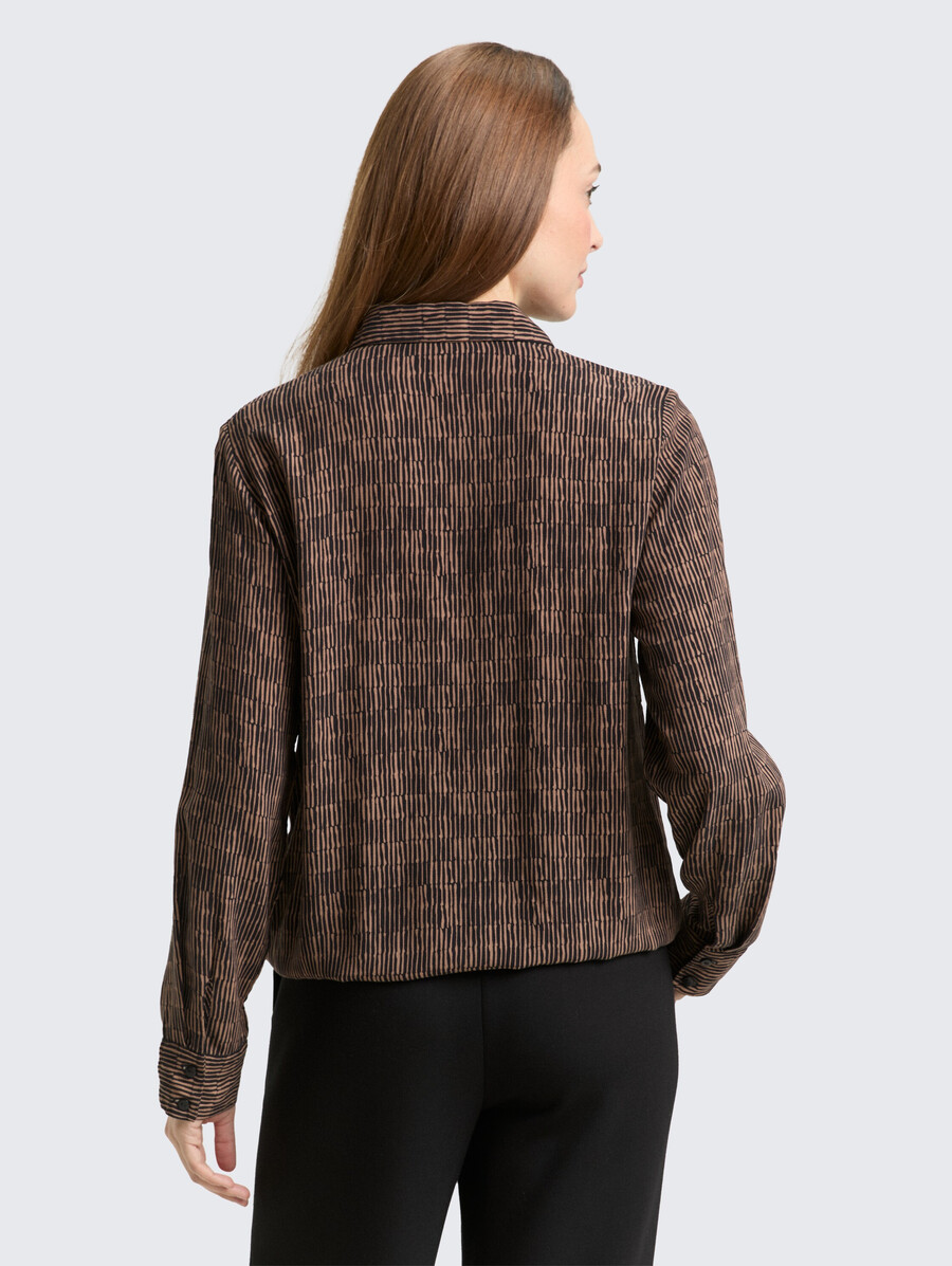 blouse à motifs