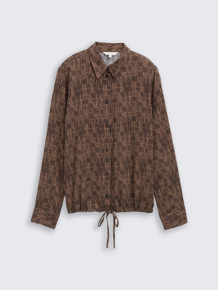blouse à motifs