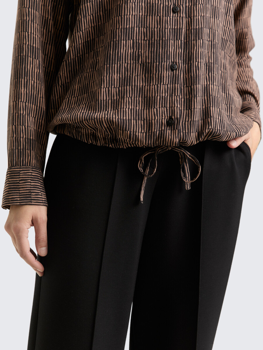 blouse à motifs