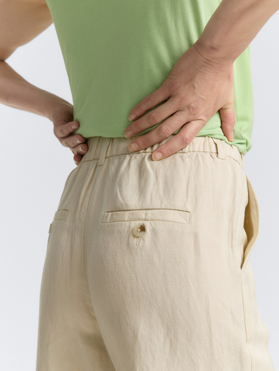 culotte en lin