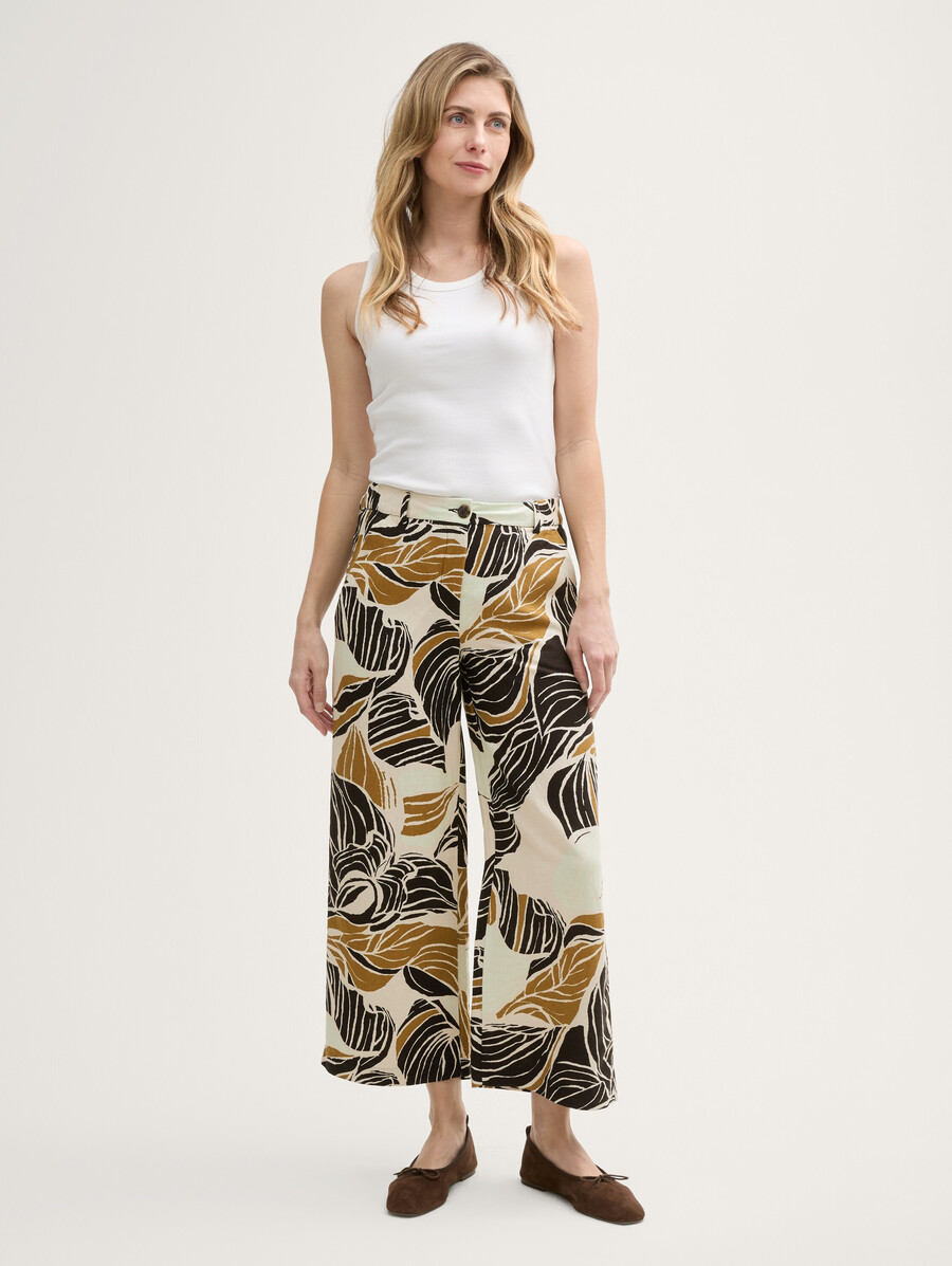 culotte en lin