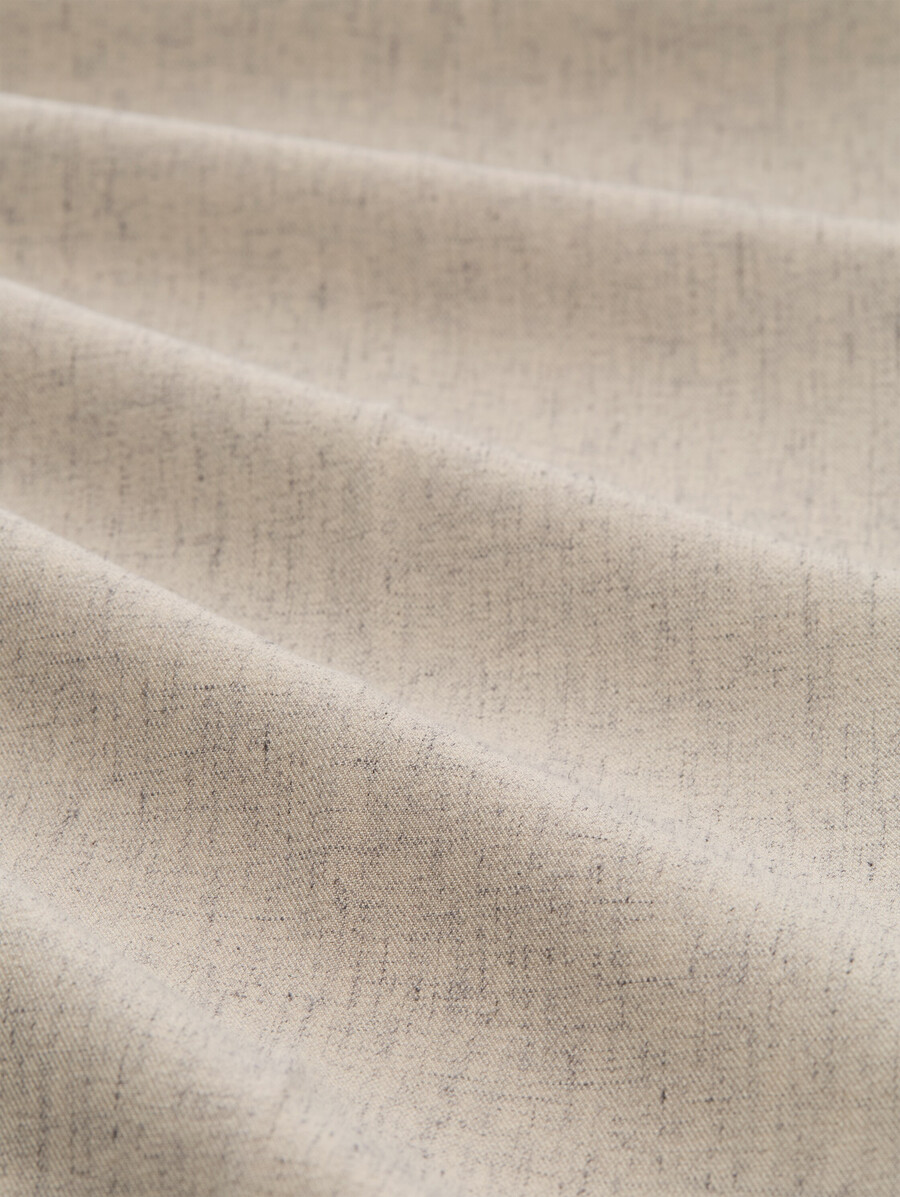 pantalon culotte à pli