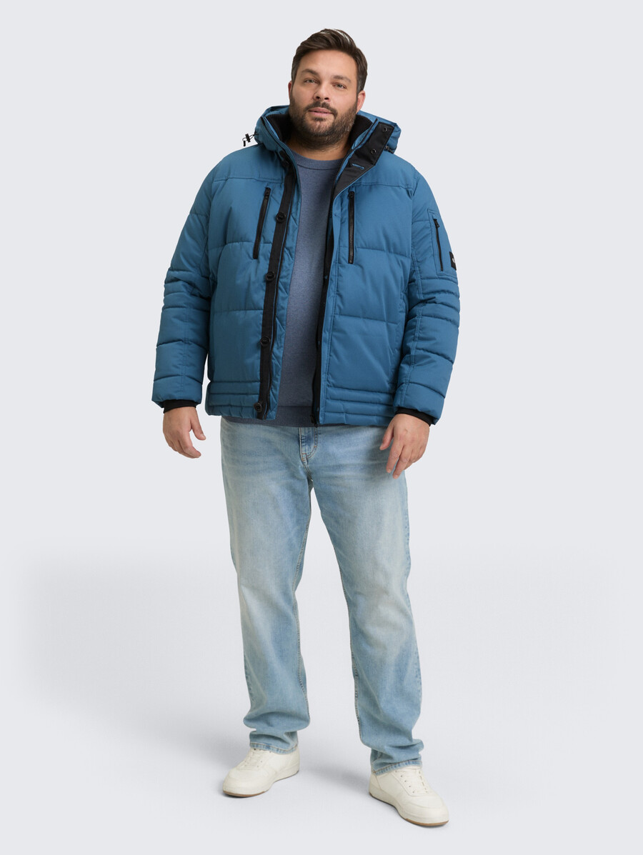 doudoune grande taille avec capuche amovible