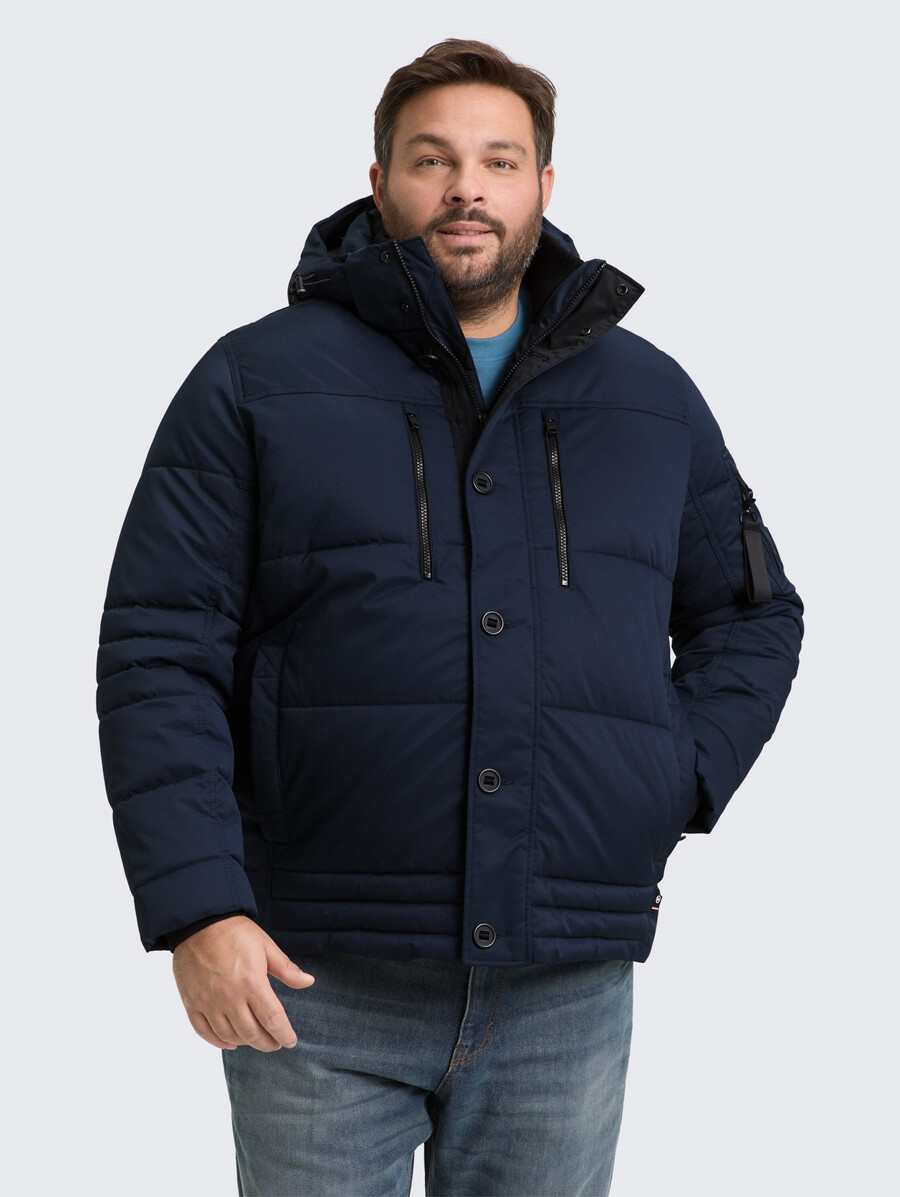 doudoune grande taille avec capuche amovible