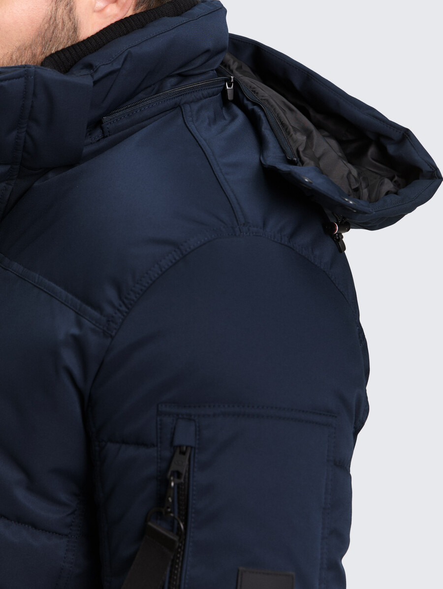 doudoune grande taille avec capuche amovible