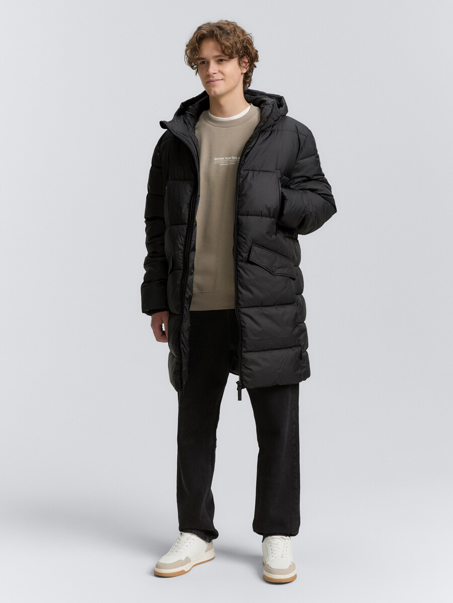 parka matelassée à capuche